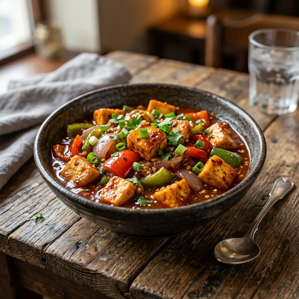 Chilli Paneer Gravy